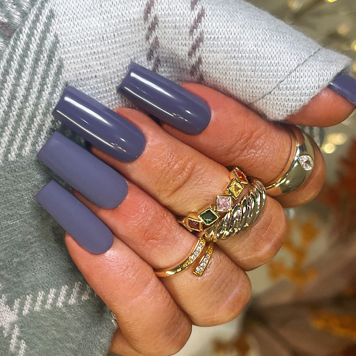 Mauve.