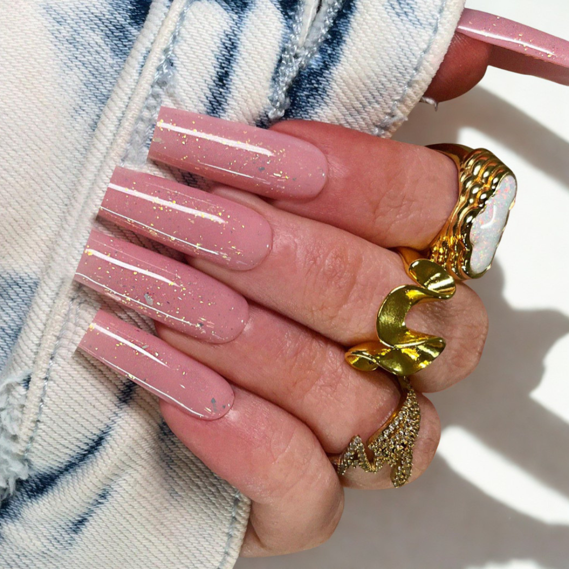Glitter In Gold.
