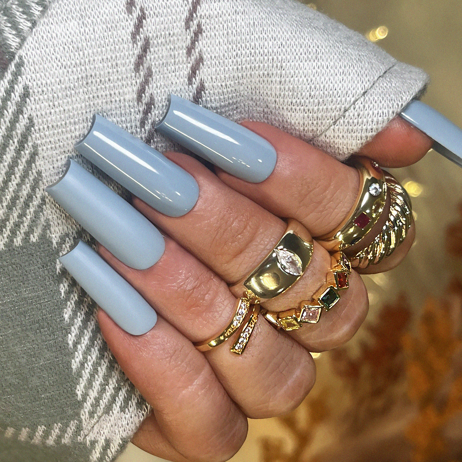 Powder Blue.