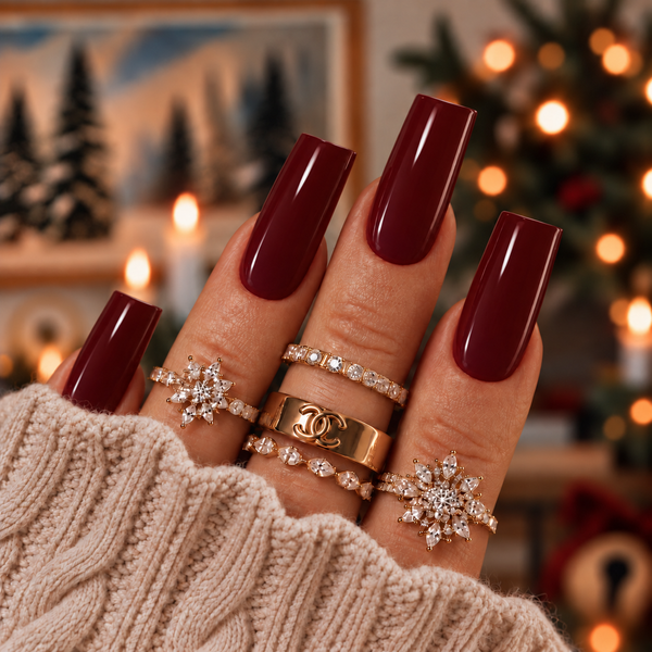 Burgundy Cashmere.
