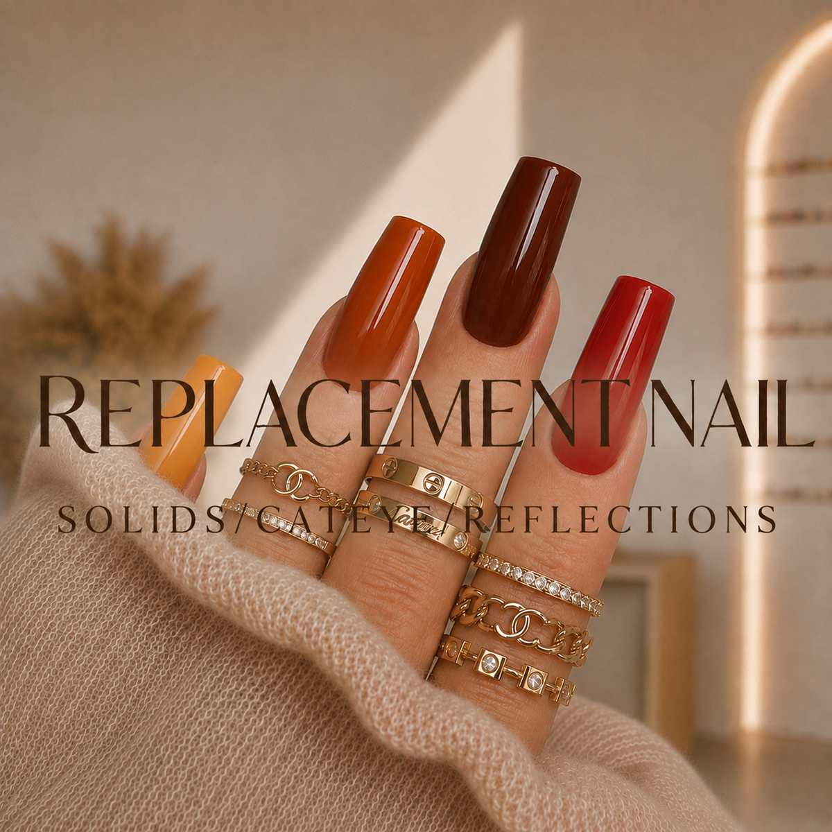 Replacement Nail For SOLIDS/REFLECTIVES/CATEYE Only.