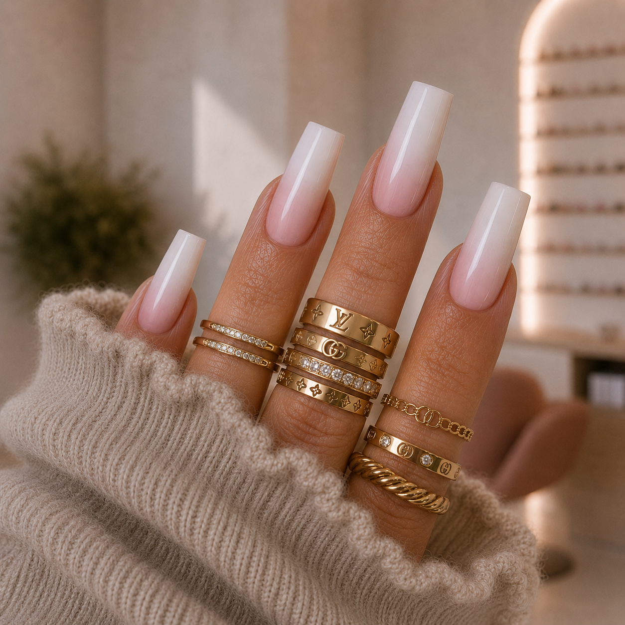 Linen Ombré.