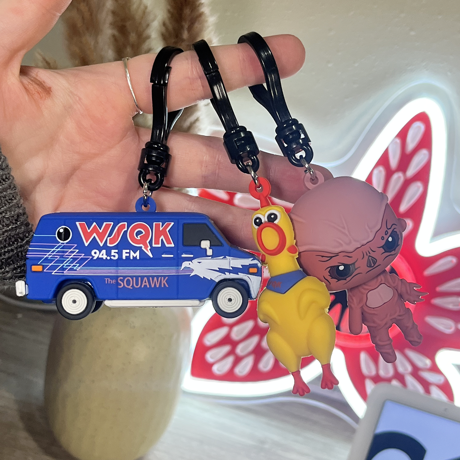 Stranger Things Keychain.